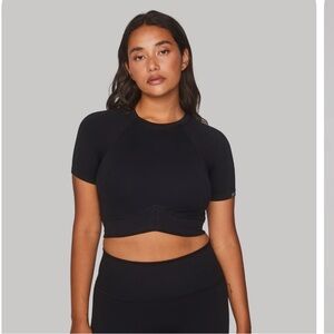 Black JOJA Inhale Shirt